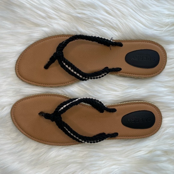 NWT Sperry Womens Anchor Coy Open Toe Casual Slide Sandals STS80118 - Picture 3 of 6